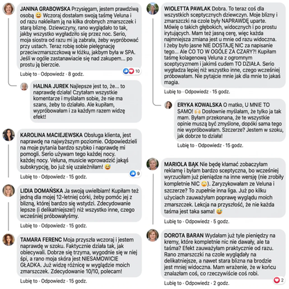 Veluna™ Silikonowa Taśma Wygładzająca